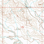 United States Geological Survey Hardpan Coulee, MT (1984, 24000-Scale) digital map