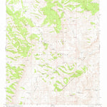 United States Geological Survey Hardscrabble Mountains, NM (1981, 24000-Scale) digital map