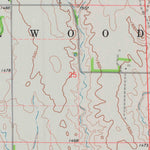 United States Geological Survey Hardtner, KS (1973, 24000-Scale) digital map
