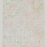 United States Geological Survey Hardtner NW, KS (1973, 24000-Scale) digital map