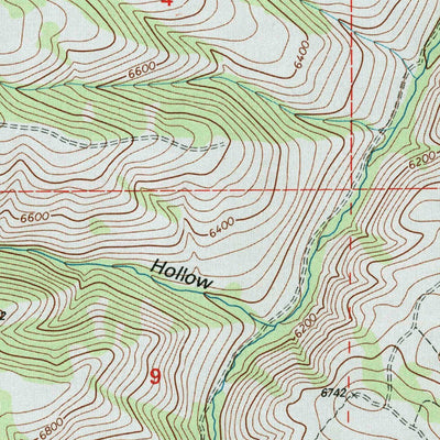 United States Geological Survey Hardware Ranch, UT (1998, 24000-Scale) digital map