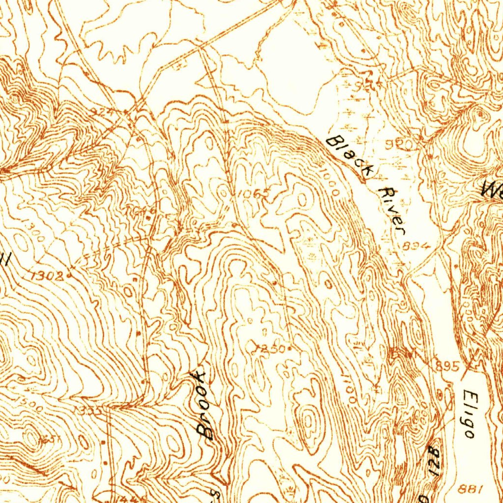 Hardwick, VT (1934, 48000-Scale) Map by United States Geological Survey ...