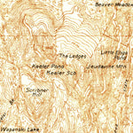 United States Geological Survey Hardwick, VT (1934, 48000-Scale) digital map