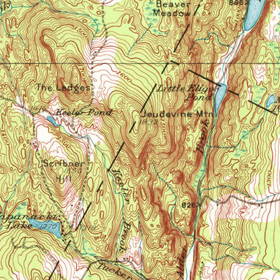 United States Geological Survey Hardwick, VT (1951, 62500-Scale) digital map
