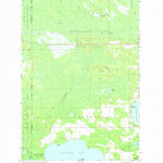 United States Geological Survey Hardwood Island, MI (1972, 24000-Scale) digital map