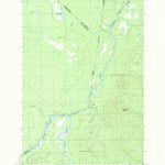 United States Geological Survey Hardwood Mountain, ME (1989, 24000-Scale) digital map