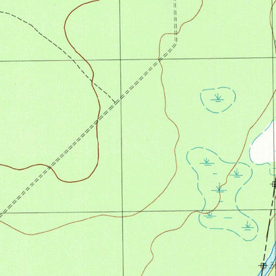 United States Geological Survey Hardwood Mountain, ME (1989, 24000-Scale) digital map