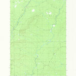 United States Geological Survey Hardwood Mountain SE, ME (1989, 24000-Scale) digital map