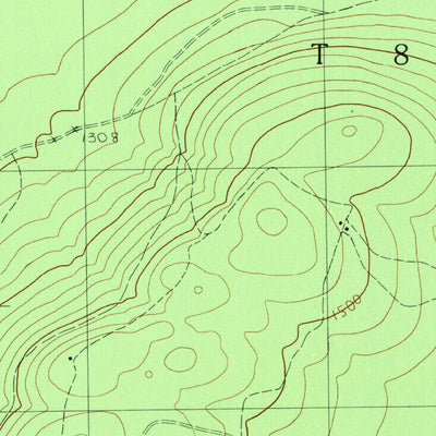 United States Geological Survey Hardwood Mountain SE, ME (1989, 24000-Scale) digital map