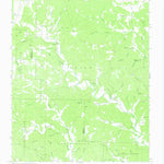 United States Geological Survey Hardy NE, AR-MO (1968, 24000-Scale) digital map