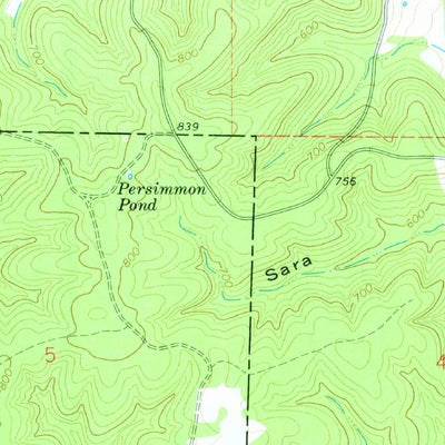 United States Geological Survey Hardy NE, AR-MO (1968, 24000-Scale) digital map