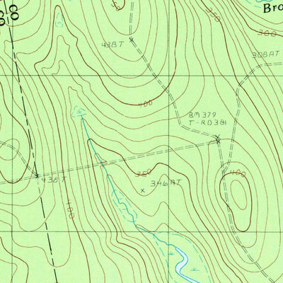 United States Geological Survey Hardy Pond, ME (1988, 24000-Scale) digital map