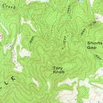 United States Geological Survey Hardy, VA (1963, 24000-Scale) digital map