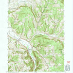 United States Geological Survey Harford, NY (1976, 24000-Scale) digital map