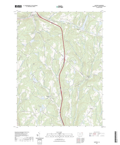 United States Geological Survey Harford, PA (2023, 24000-Scale) digital map