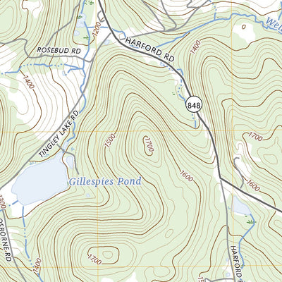 United States Geological Survey Harford, PA (2023, 24000-Scale) digital map
