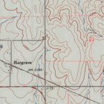 United States Geological Survey Hargrave, KS (1966, 24000-Scale) digital map