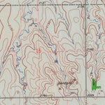 United States Geological Survey Hargrave, KS (1966, 24000-Scale) digital map