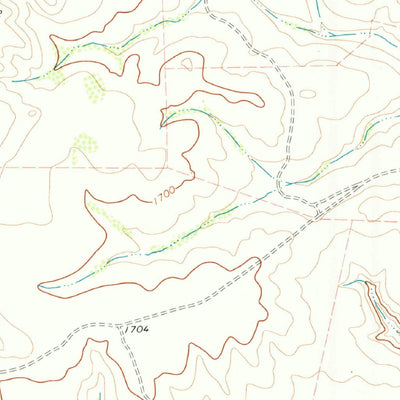 United States Geological Survey Harkell Canyon, TX (1973, 24000-Scale) digital map