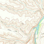 United States Geological Survey Harkell Canyon, TX (1973, 24000-Scale) digital map