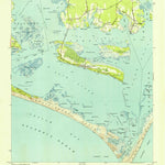 United States Geological Survey Harkers Island, NC (1951, 24000-Scale) digital map