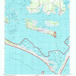 United States Geological Survey Harkers Island, NC (1997, 24000-Scale) digital map