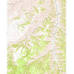 United States Geological Survey Harl Butte, OR (1954, 62500-Scale) digital map