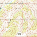 United States Geological Survey Harl Butte, OR (1990, 24000-Scale) digital map