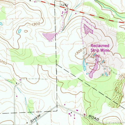 United States Geological Survey Harlansburg, PA (1961, 24000-Scale) digital map