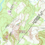 United States Geological Survey Harlansburg, PA (1961, 24000-Scale) digital map