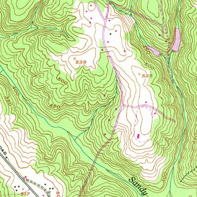 United States Geological Survey Harlem, GA (1948, 24000-Scale) digital map