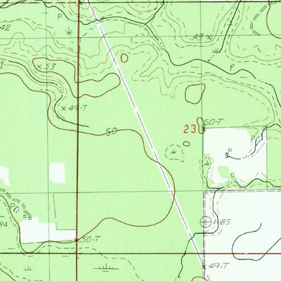 United States Geological Survey Harleston, MS (1982, 24000-Scale) digital map