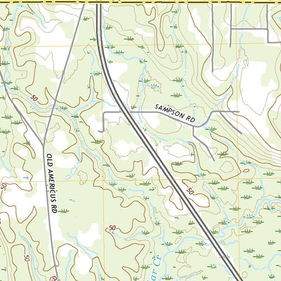 United States Geological Survey Harleston, MS (2020, 24000-Scale) digital map