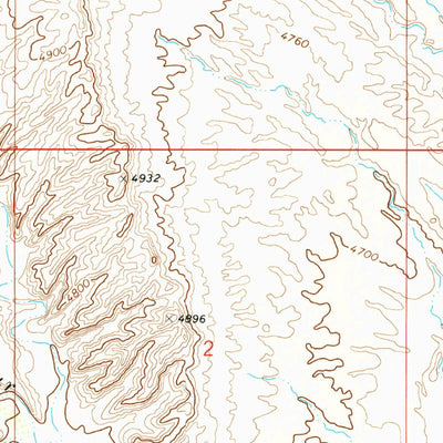 United States Geological Survey Harley Dome, UT (1970, 24000-Scale) digital map