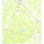 United States Geological Survey Harleyville, SC (1973, 24000-Scale) digital map
