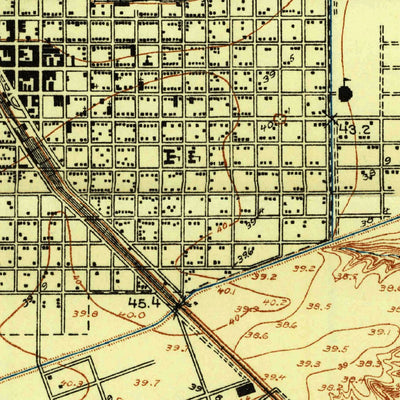 United States Geological Survey Harlingen, TX (1929, 24000-Scale) digital map