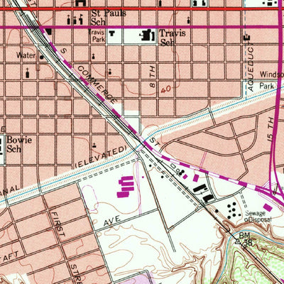 United States Geological Survey Harlingen, TX (1956, 24000-Scale) digital map