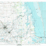 United States Geological Survey Harlingen, TX (1992, 100000-Scale) digital map