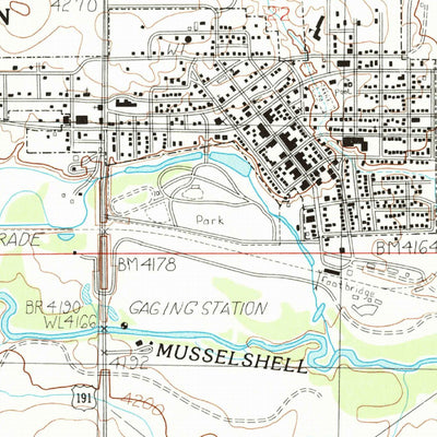 United States Geological Survey Harlowton, MT (1986, 24000-Scale) digital map