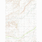 United States Geological Survey Harlowton SW, MT (1986, 24000-Scale) digital map