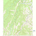 United States Geological Survey Harman, WV (1968, 24000-Scale) digital map