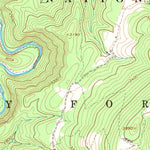 United States Geological Survey Harman, WV (1968, 24000-Scale) digital map