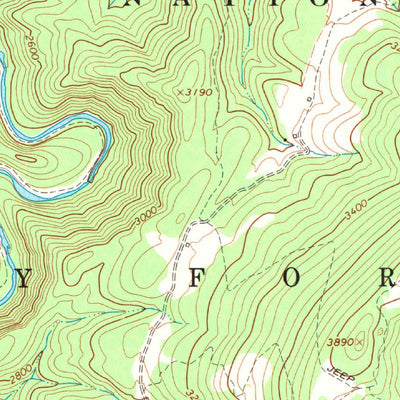 United States Geological Survey Harman, WV (1968, 24000-Scale) digital map