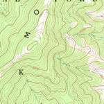 United States Geological Survey Harman, WV (1968, 24000-Scale) digital map