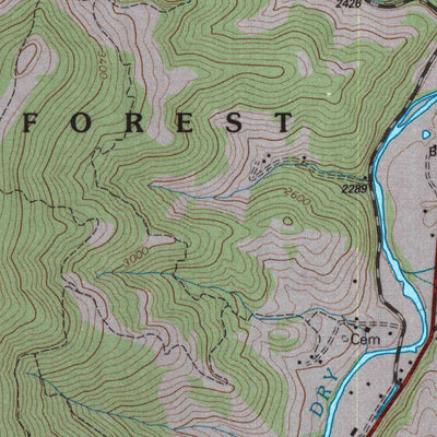 United States Geological Survey Harman, WV (1995, 24000-Scale) digital map