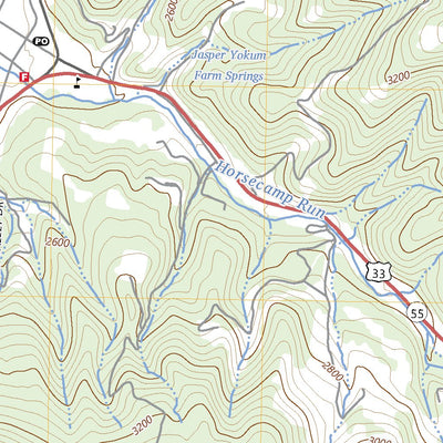 United States Geological Survey Harman, WV (2023, 24000-Scale) digital map
