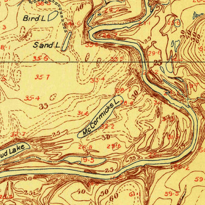 United States Geological Survey Harmaston, TX (1916, 24000-Scale) digital map
