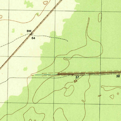 United States Geological Survey Harmaston, TX (1944, 31680-Scale) digital map