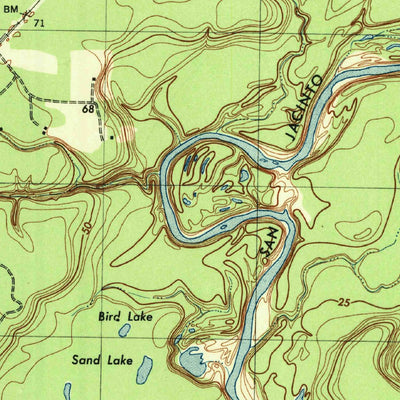 United States Geological Survey Harmaston, TX (1944, 31680-Scale) digital map