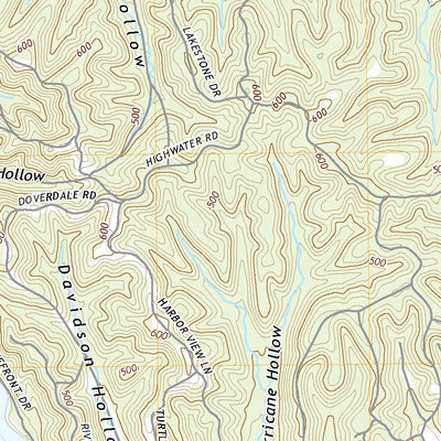 United States Geological Survey Harmon Creek, TN (2019, 24000-Scale) digital map